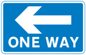 one-way