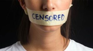 free speech censored